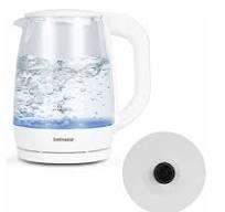 [GM-7379] Goldmaster Berrak Glass Kettle 2200 W 1.7L White