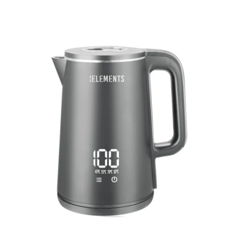 [ELK224KB] Elements Electric Kettle 2.2L 1500W Touch Panel Control (Black)