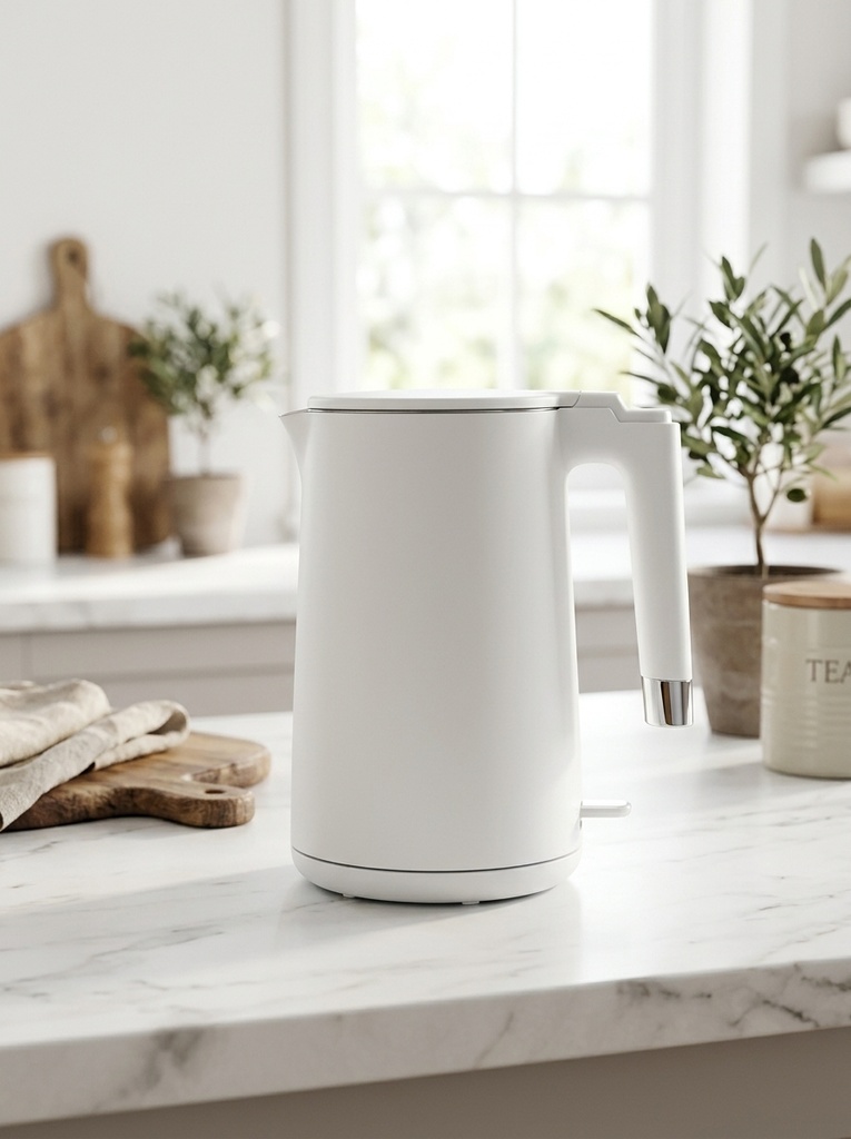 [HHB8719] GI 1.7L Electric Cordless Kettle 1800W KW-1 White